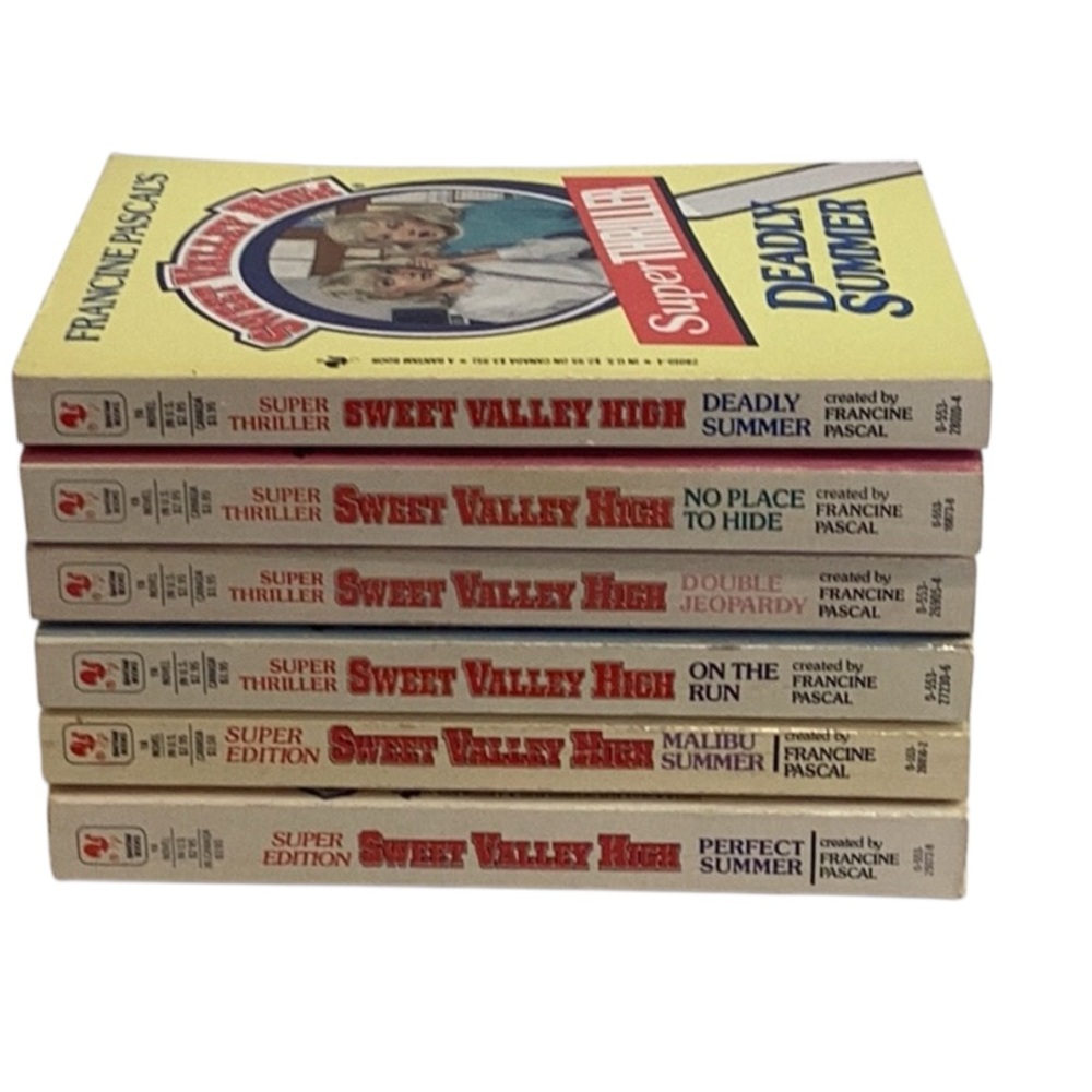 🌺 Sweet Valley High Book Bundle of 6